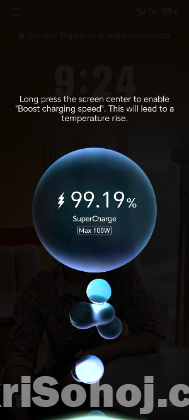 Honor 100w original (Intact Phn box charger)(max 100w)